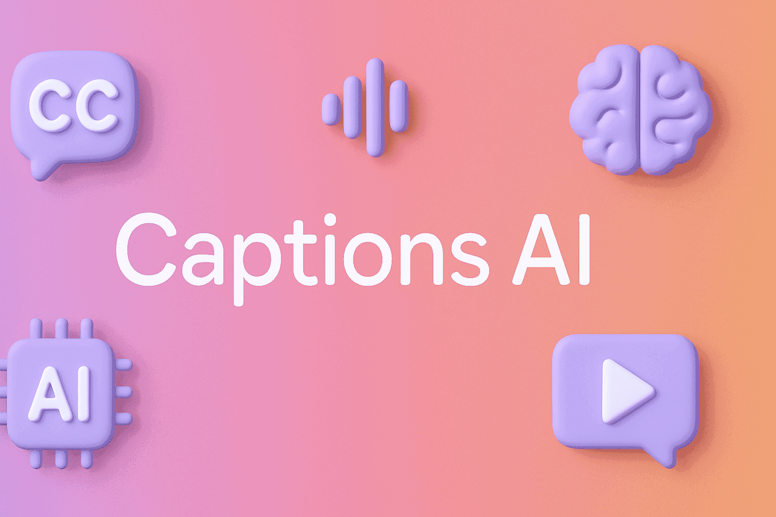 Captions AI: Автоматические субтитры и переводы
